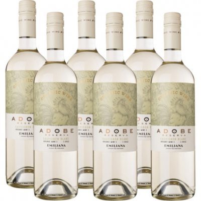 Adobe 6 x Sauvignon Blanc Reserva